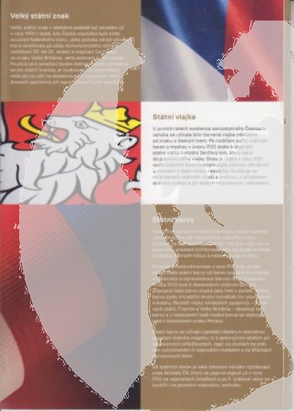 Tschechische Briefmarken - Staatssymbole der Tschechischen Republik 2018 ** / ● - Erinnerungsmappe